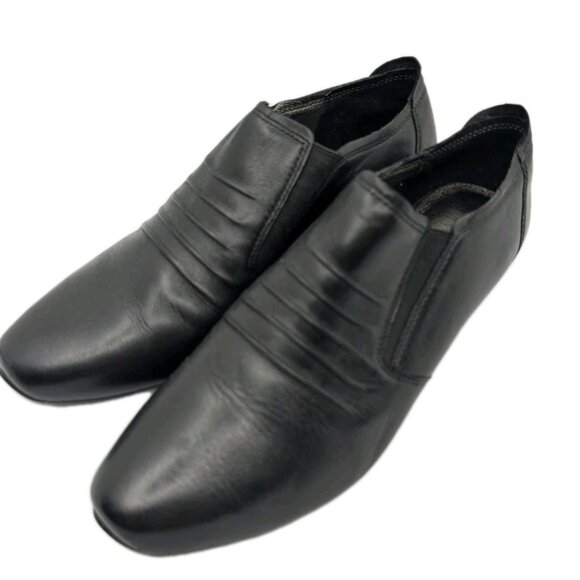 Josef Seibel Tina Clogs Booties Shoes Womens Size 39 US 8-8.5 US Black Leather - Picture 2 of 14